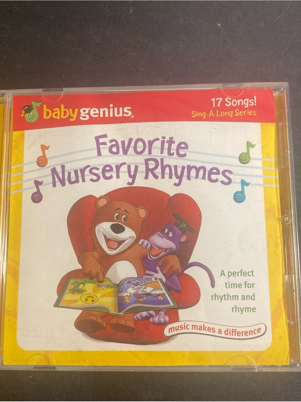 Baby Genius – Favorite Nursery Rhymes CD 2013 Sing-A-Long Children's Genius